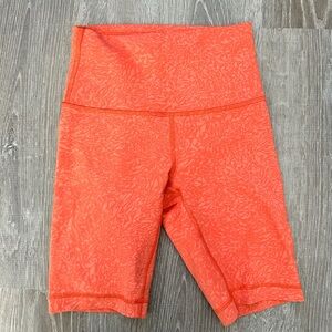 Lululemon biker shorts size 2